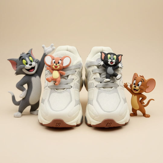 Tenis Tom y Jerry - detalle marca