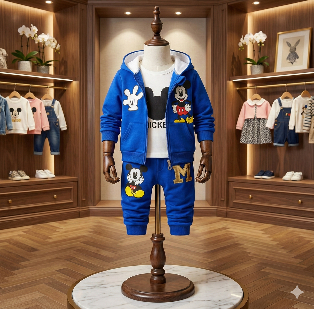 Haz que tu hijo se robe todas las miradas y se llene de estilo, comodidad y magia de Disney con nuestros trios de ultima generación.