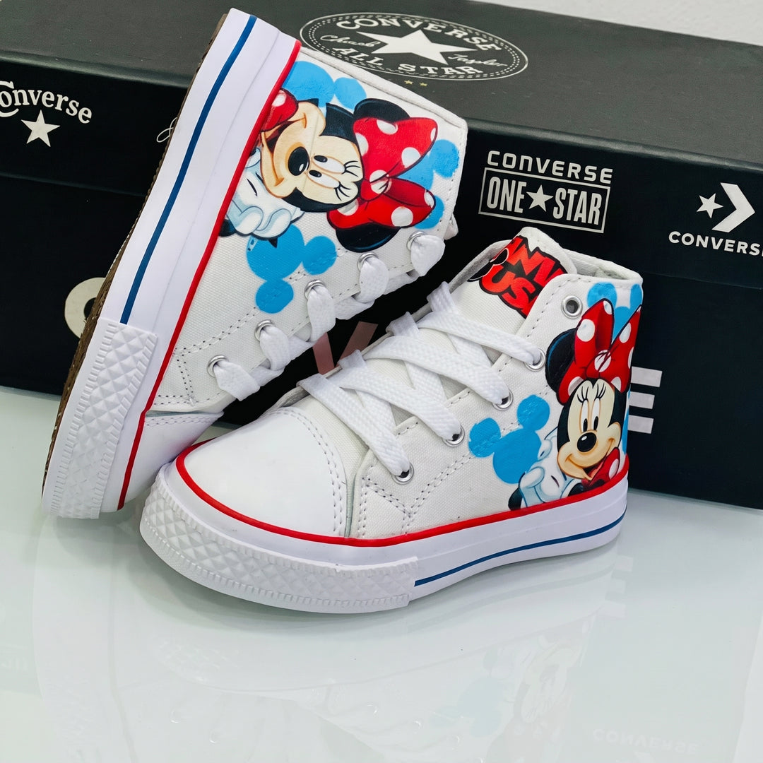 Tenis Minnie Mouse [Edición Especial]: El diseño unisex que los peques aman. Para todo tipo de aventura.
