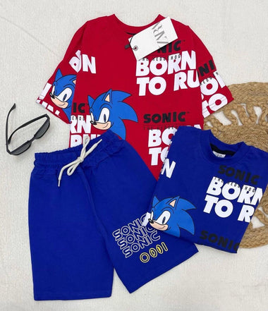 Rojo Azul Sonic
