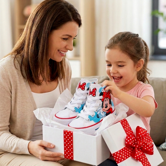 Tenis Minnie Mouse [Edición Especial]: El diseño unisex que los peques aman. Para todo tipo de aventura.