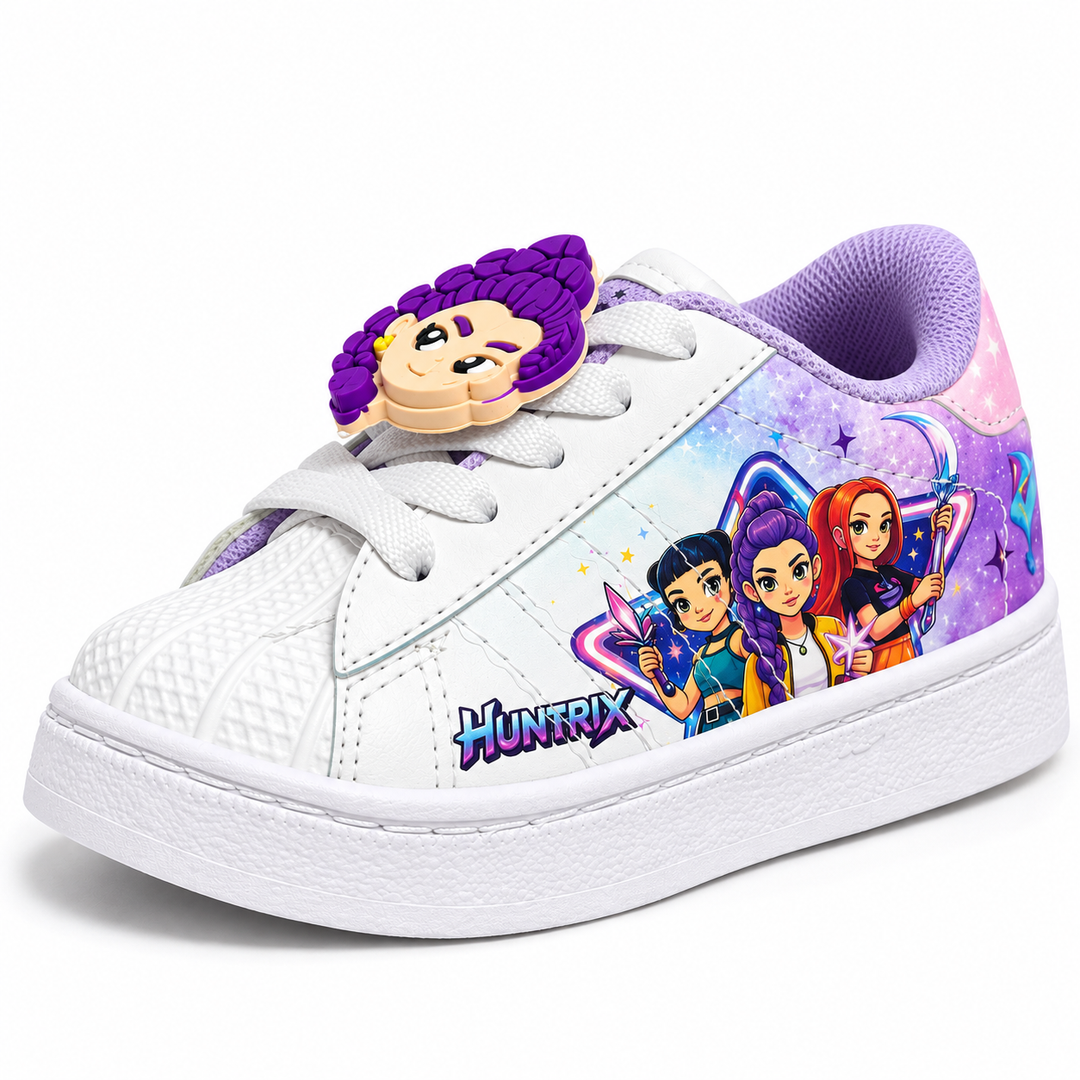 Tenis Guerreras K-Pop Classic con pin