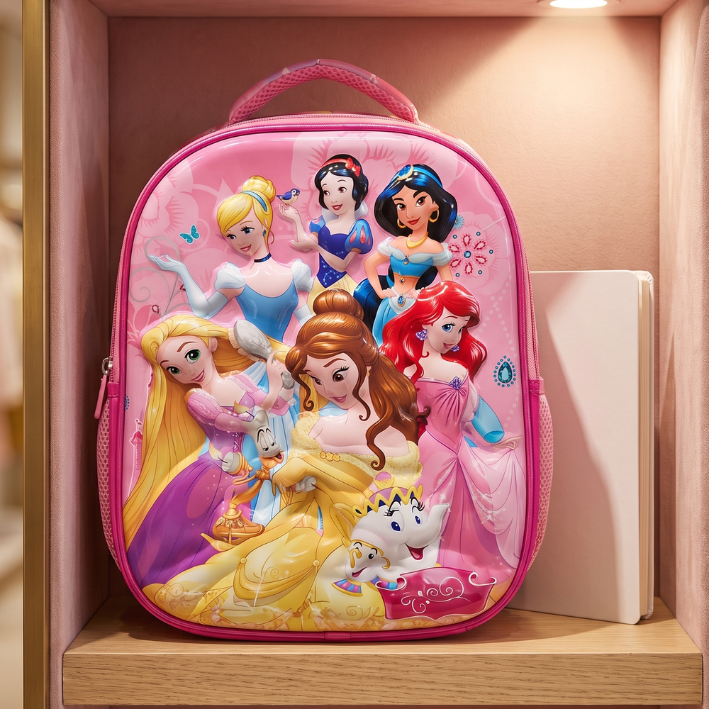 Haz que tu princesa sea la sensacion en la escuela y sus amigos con nuestros morrales de edicion especial con diseños exclusivos en 3D.