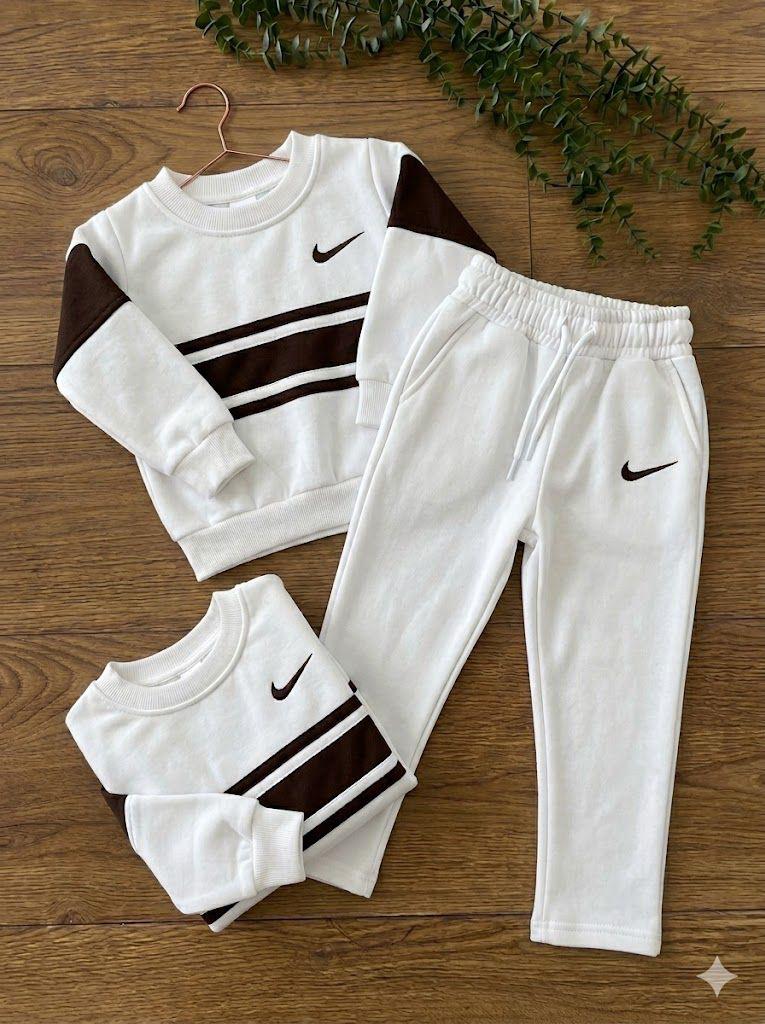 Conjunto Blanco &amp; Chocolate