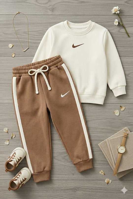 Conjunto Crema &amp; Camel