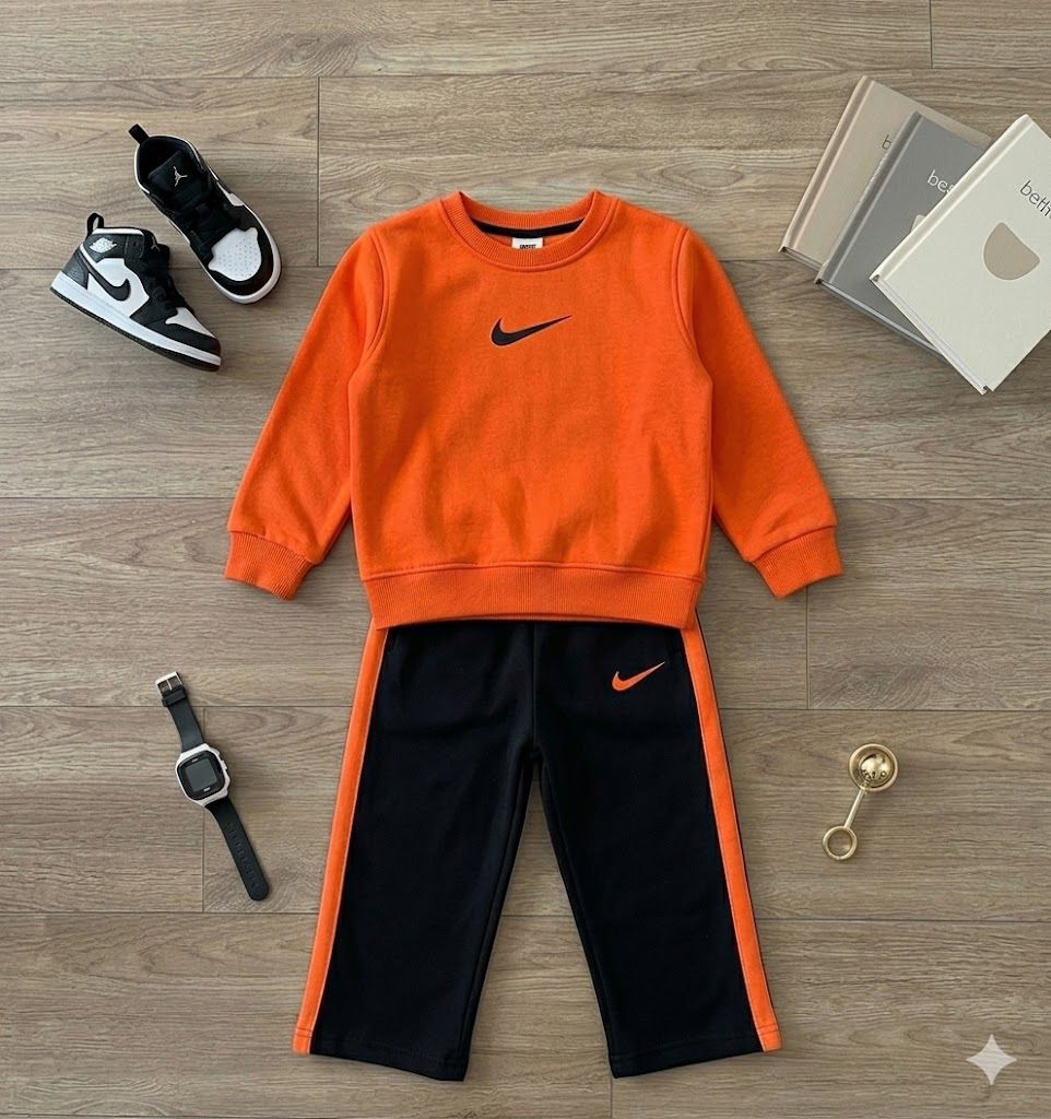 Conjunto Naranja Fuego